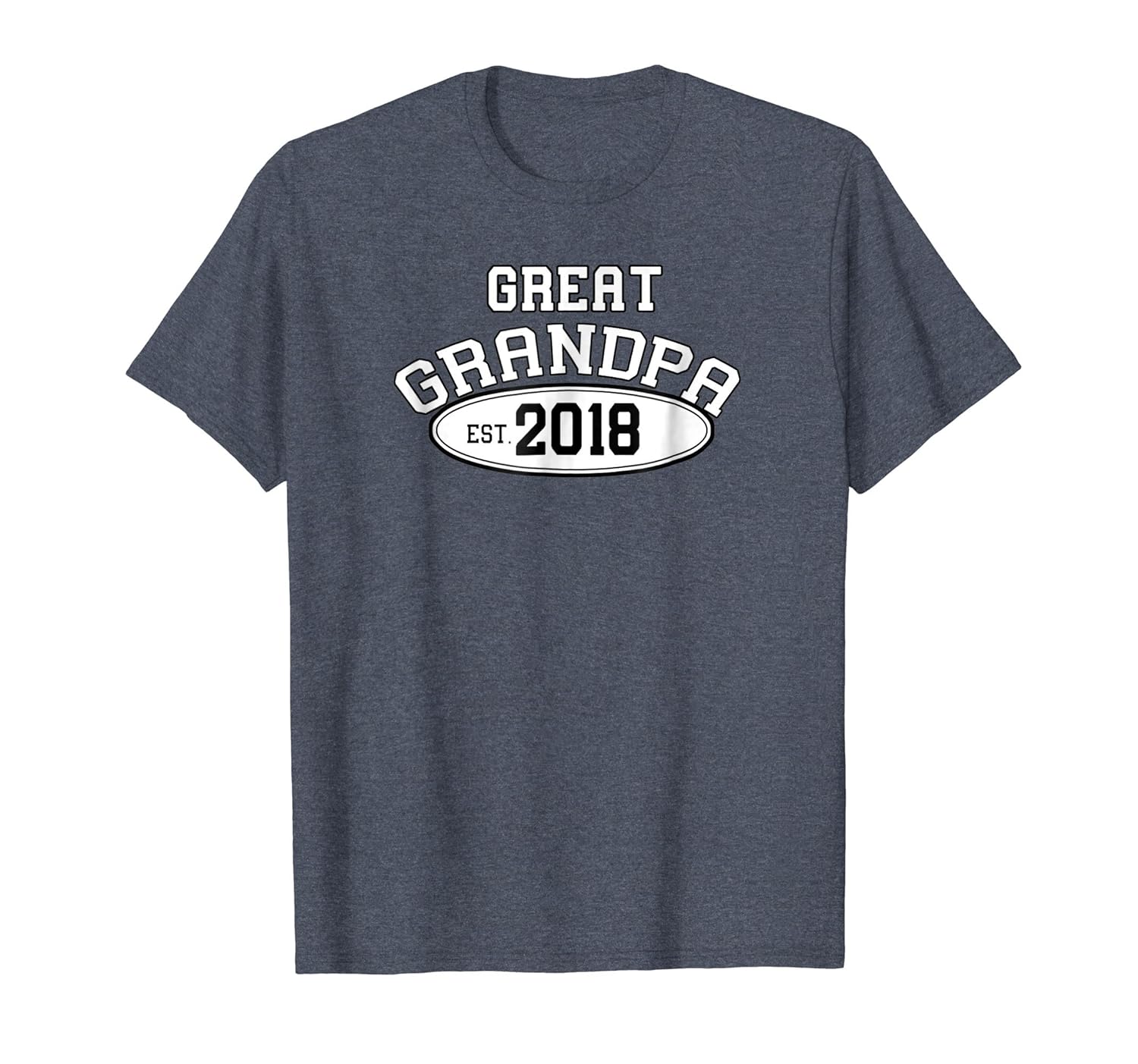 Mens Great Grandpa Est. 2018 Shirt For New Great Grandpa-anz