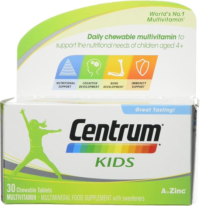 CENTRUM ADVANCE Multivitamin Tablets for Kids, Pack of 30 Amazon.co.uk