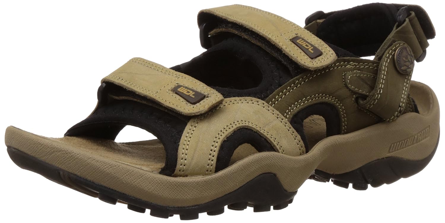Buy Woodland Men's Leather Sandals and Floaters at Amazon.in