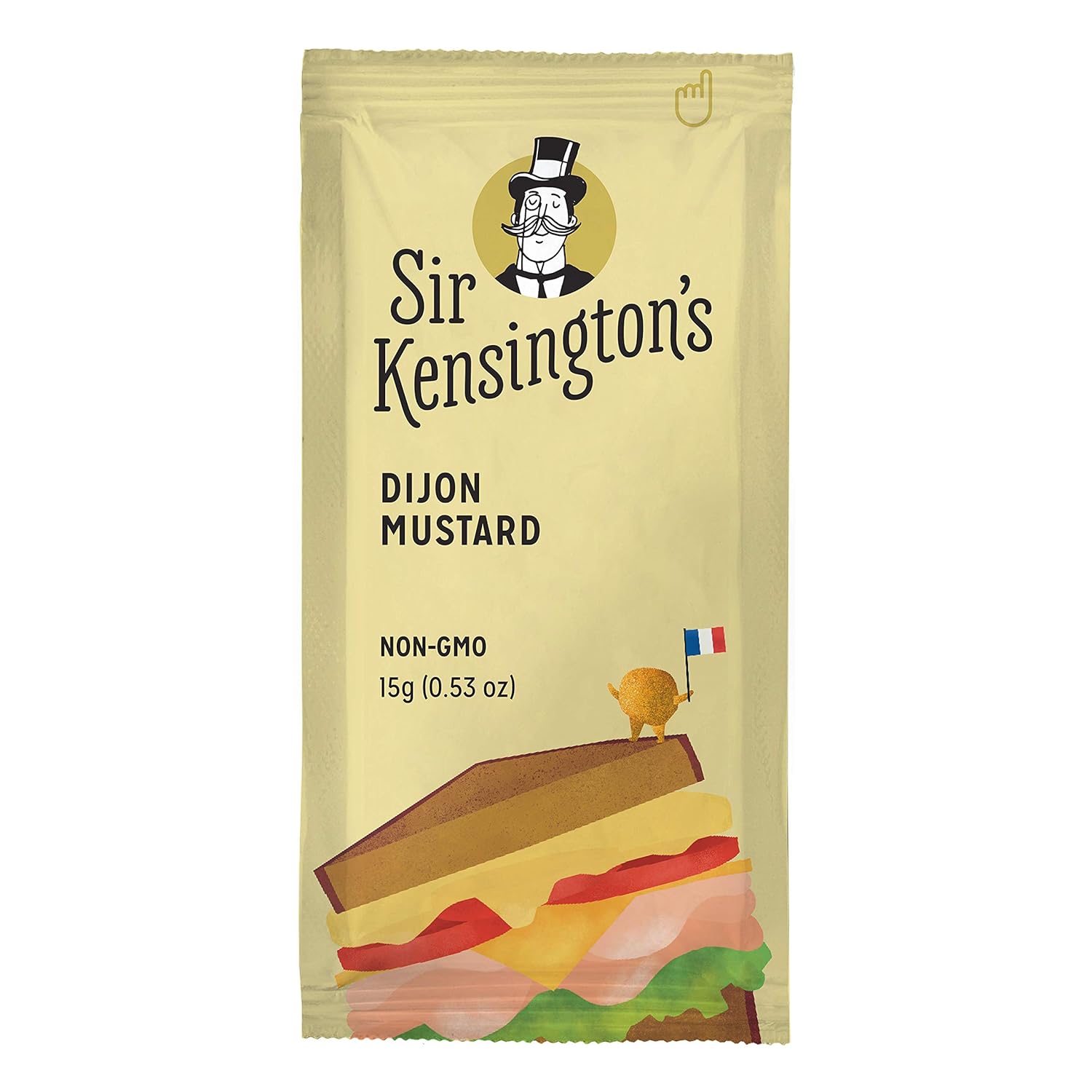 Sir Kensington's Dijon Mustard Packets To Go, Gluten Free