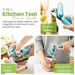 Spring Chef Stainless Steel Can Opener - Manual