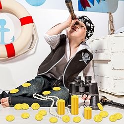 120 PCS Pirate Decorations, 1.38 in Pirate