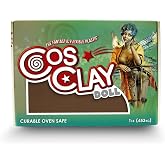 Cosclay Doll - Beaut Brown - Flexible Polymer Clay (8oz)