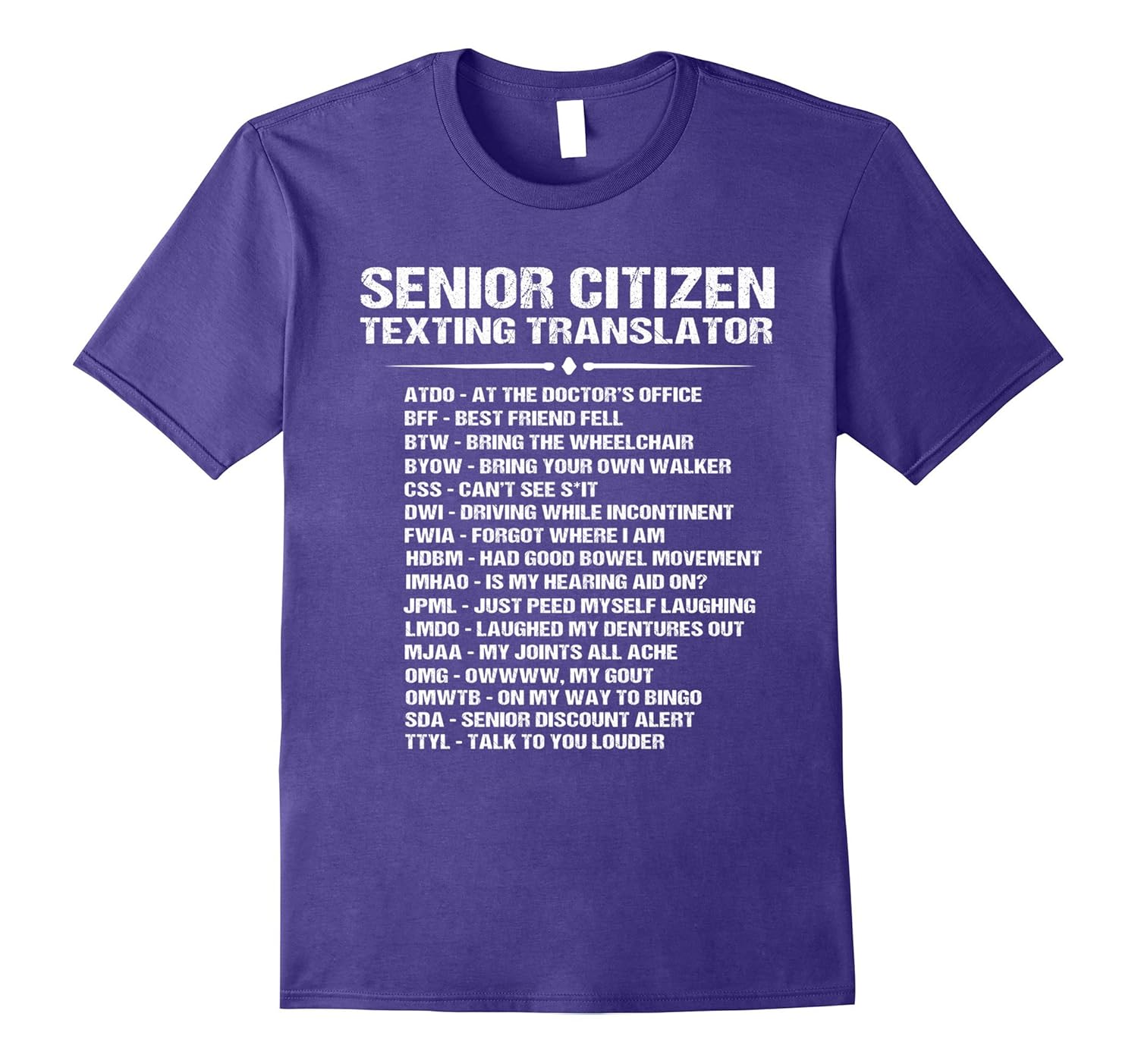 Funny Senior Citizen Texting TShirt Gift-Rose