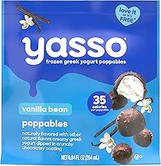 Yasso Frozen Greek Yogurt Poppables Vanilla Bean Poppables for a ridiculously creamy frozen snack made with the goodness of g