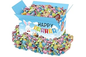 JUMBLET Easter Chocolate Mix, 5lb Pack of Bulk Easter Candy Individually Wrapped, Ideal for Gifting, Sharing, Parties, Egg Hunts and Holiday Celebrations, Perfect Candy Assortment for Kids and Adults