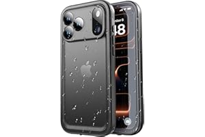 SPORTLINK for iPhone 17 Pro Max Waterproof Case, IP68 Shockproof Dustproof Drop Proof, Full Body Heavy Duty Rugged, Built-in 
