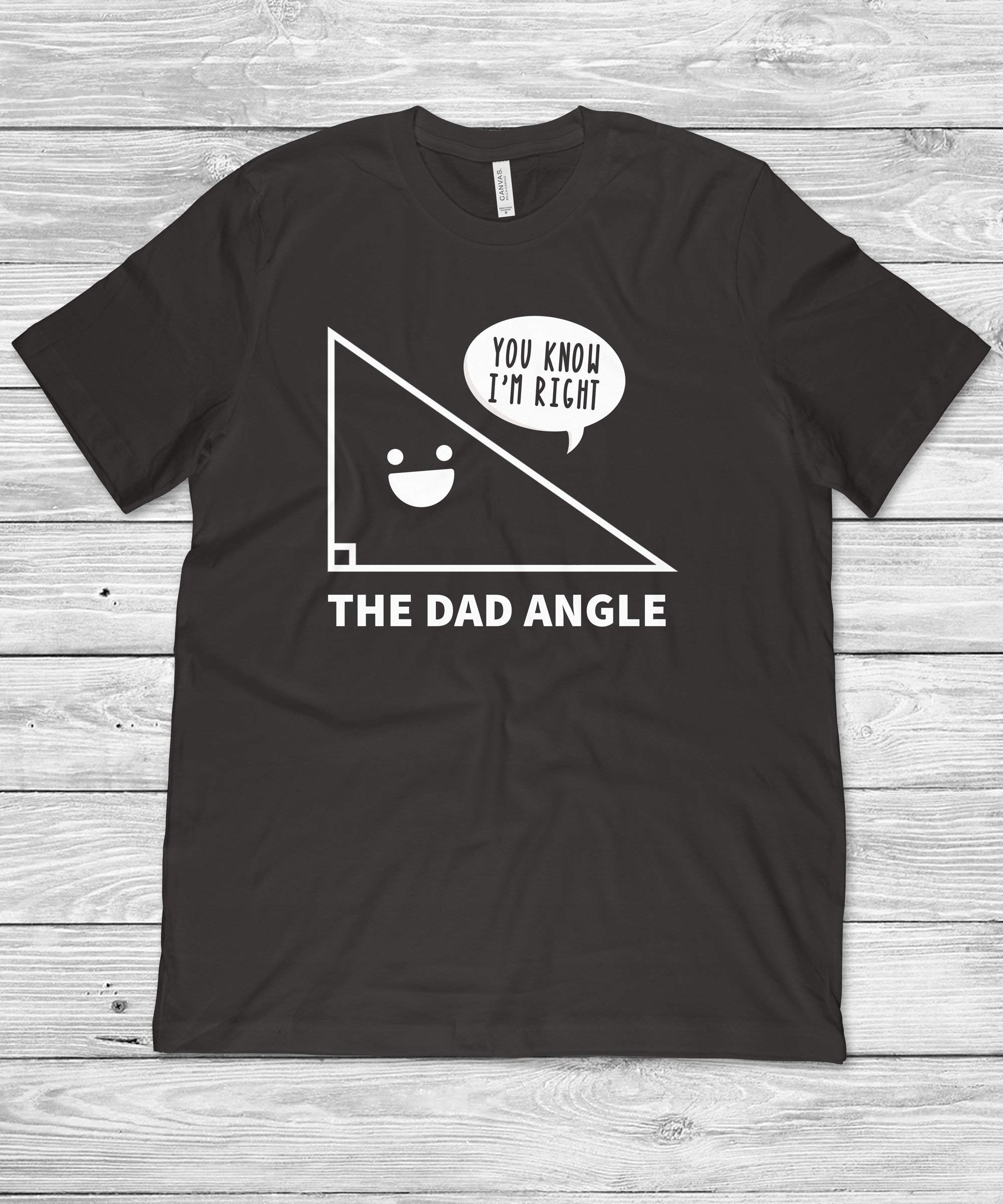 The Dad Angle, Funny Dad, Dad Gifts, Cute Gifts For Dad, Math Tea, Math, Father's Day Gift, Father T Shirt