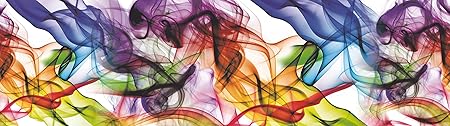 AG Design Wand Sticker, Selbstklebende Folie, Mehrfarbig 500 x 14 cm