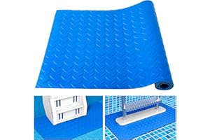 FAIROOTH Swimming Pool Ladder Mat 16 x 36 Inch Large Pool Ladder Pad Protective Swimming Pool Step Pad with Non-Slip Texture for Above Ground Swimming Pool Steps Liner and Stairs