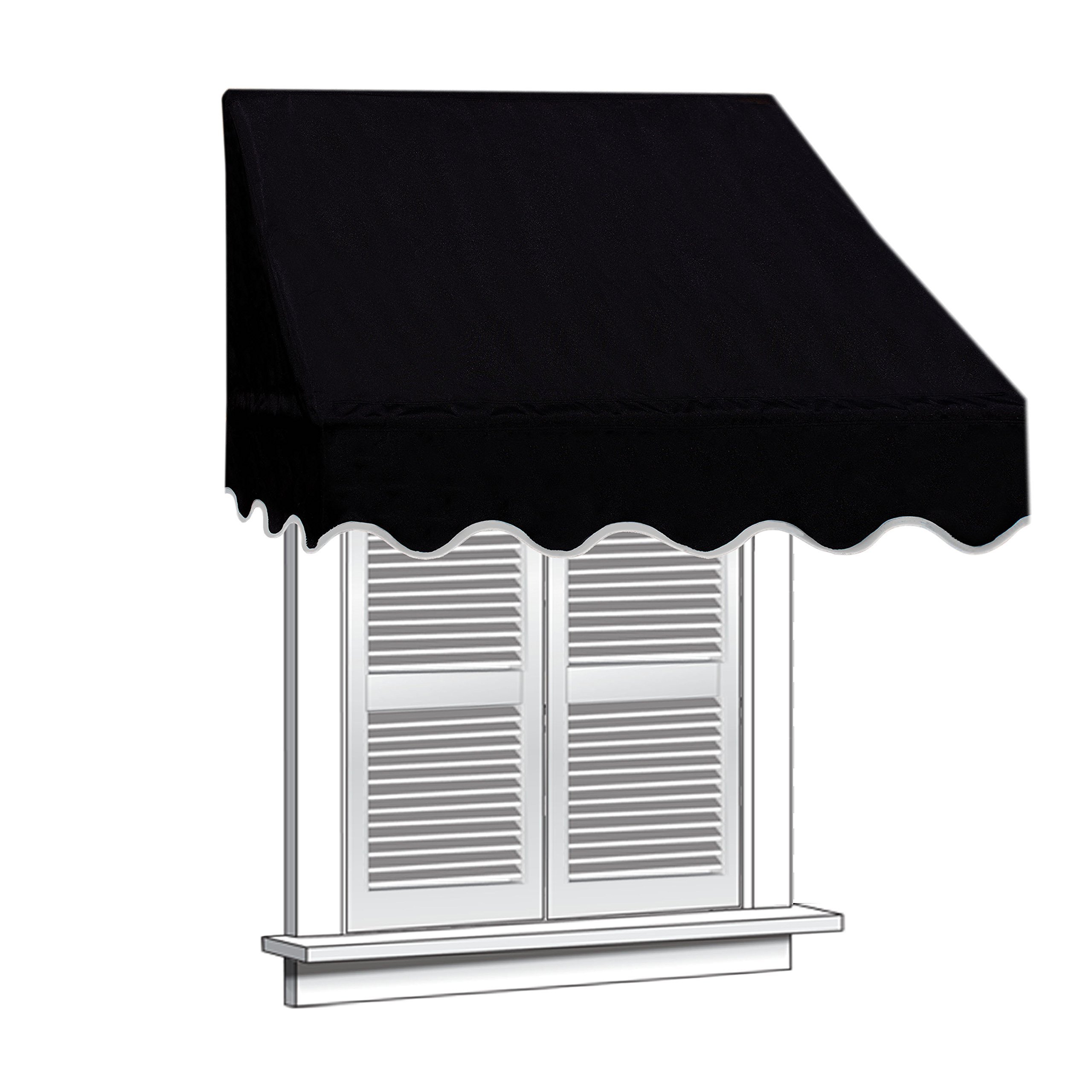 Aleko Waw4x2black81 Window Canopy Awning 4 X 2 Feet Black Buy Online In Angola At Desertcart 16153611
