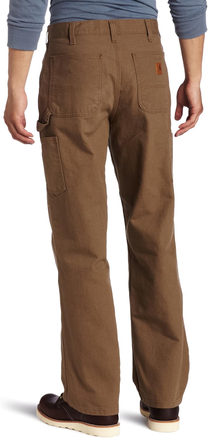 Carhartt Men's Washed Duck Work Dungaree Pant: Work Utility Pants: Clothing