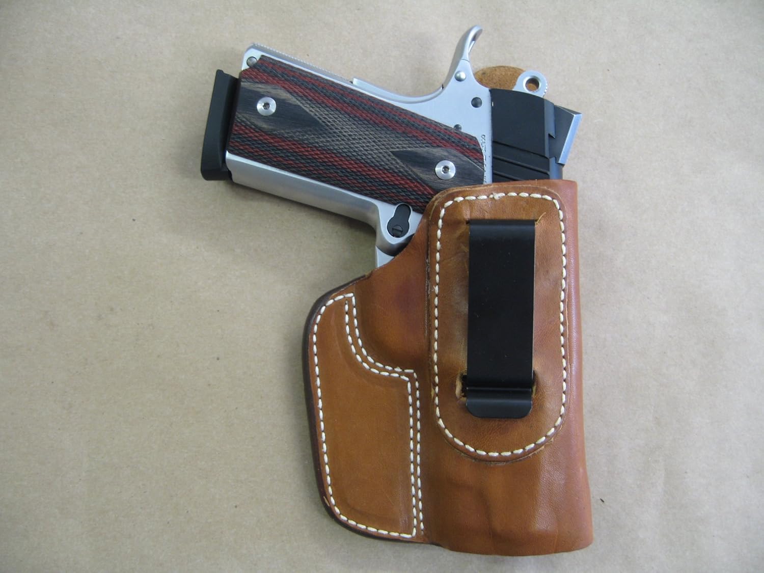 para Ordnance Warthog 1911 Compact IWB Leather in