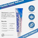 Stormsure Flexible Repair Adhesive Multi-Pack 3x5g Clear Tubes view 2