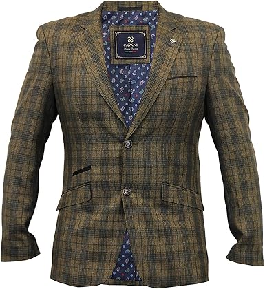 tartan blazer mens