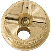 B&amp;G 4-Way Crack &amp; Crevice Tip 5800-CC (22049467), Brass Replacement Nozzle | Two Fan Patterns, One Pin Stream &amp; One Straw Port, Genuine Tip For Extenda-Ban Valve, Fits B&amp;G Primeline &amp; AccuSpray Elite