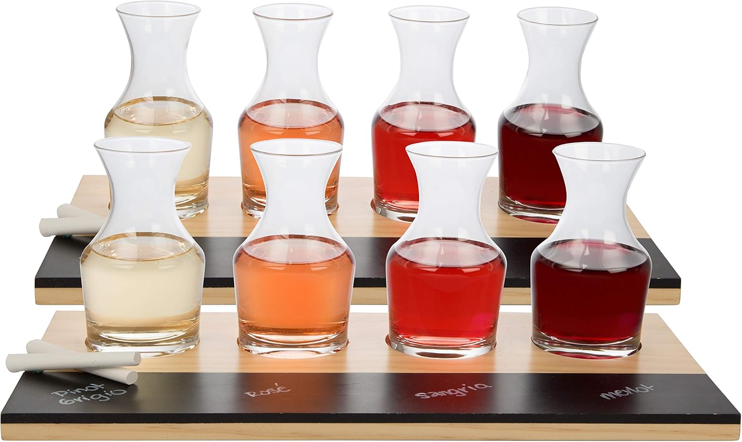 Wine Tasting Flight Sampler Set (2 Pack) Eight 6oz