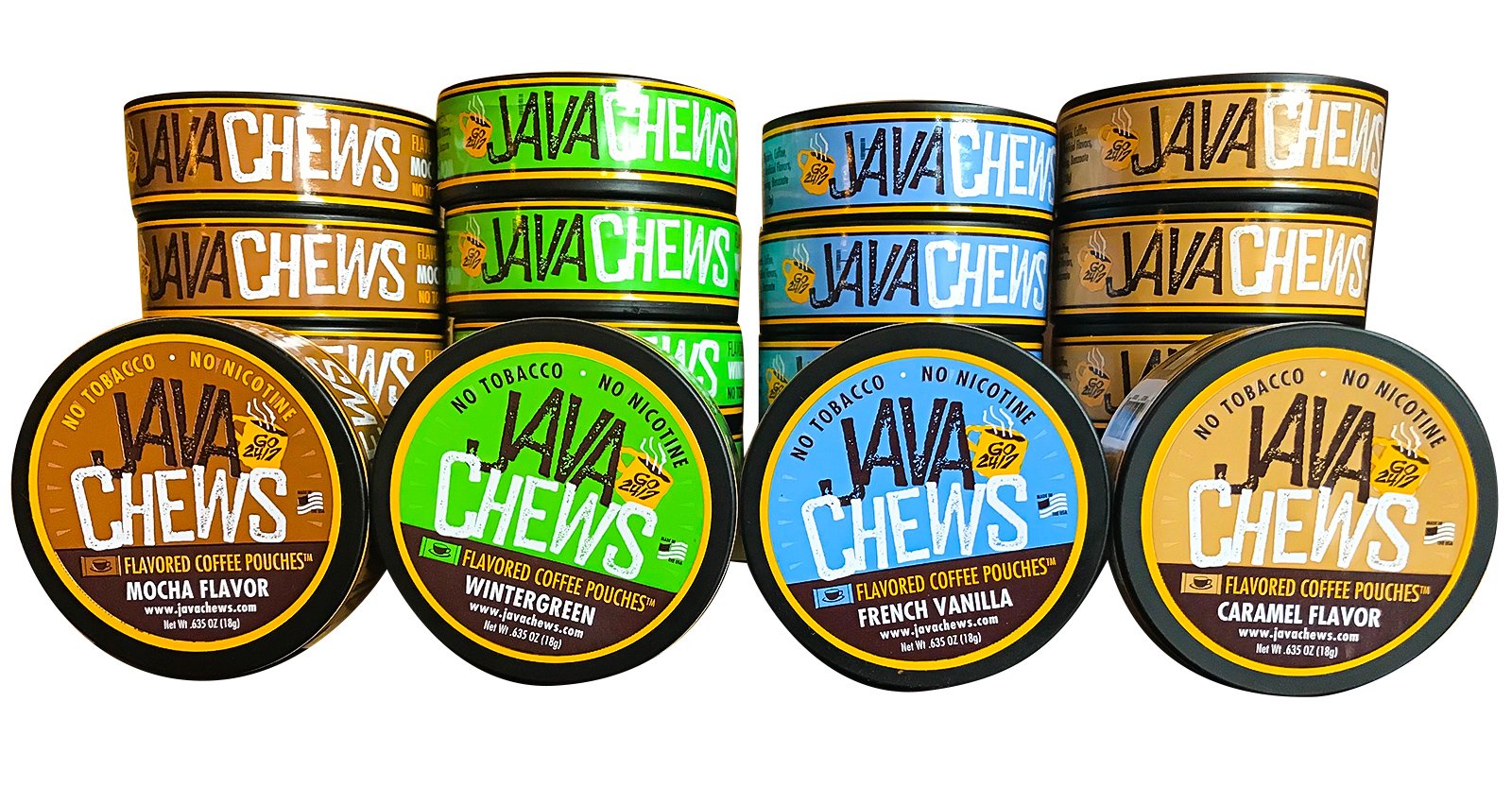 Best Coffee Dip Pouches / "Grinds Wintergreen" Coffee Pouches Dip