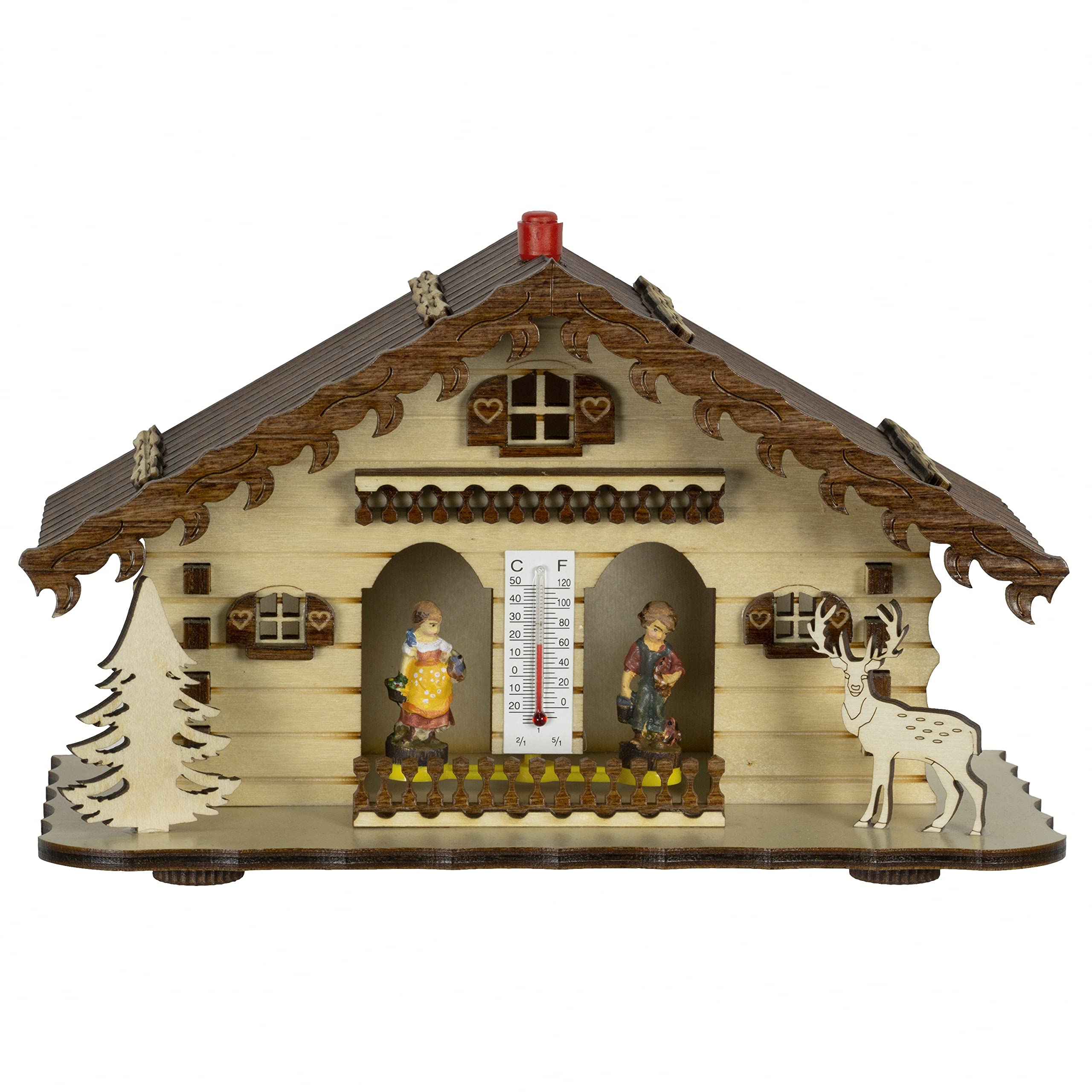 Trenkle German Black Forest weather house TU 863