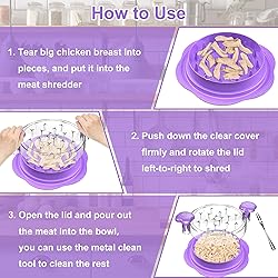 SURETIVIAN Chicken Shredder Large Chicken Breast