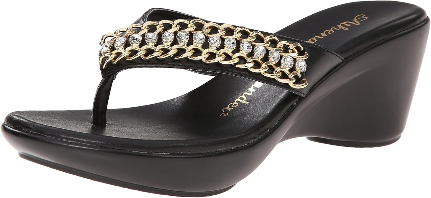 Amazon.com | Athena Alexander Women's Ashlee Wedge Sandal | Platforms & Wedges