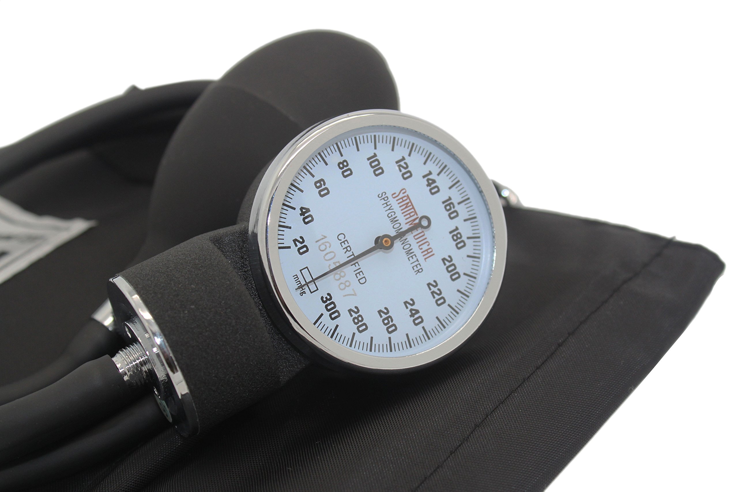 Santamedical Adult Deluxe Aneroid Sphygmomanometer Professional Blood