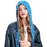 ZLYC Women Crochet Slouchy Beanie Hat with Tassel Textured Chunky Knit Skull Cap