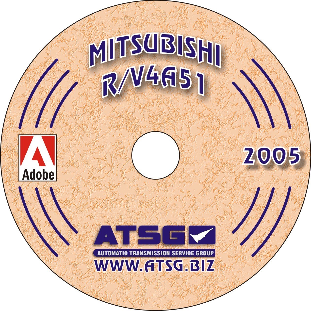 ATSG Mitsubishi R4A51 V4A51 V5A51 Techtran Transmission Rebuild Manual  (Covers 4 Speed and 5 Speed 1999-2005) Multimedia CD – 2005