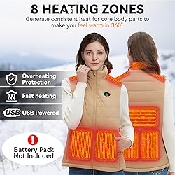 KOVNLO Womens Heated Vest