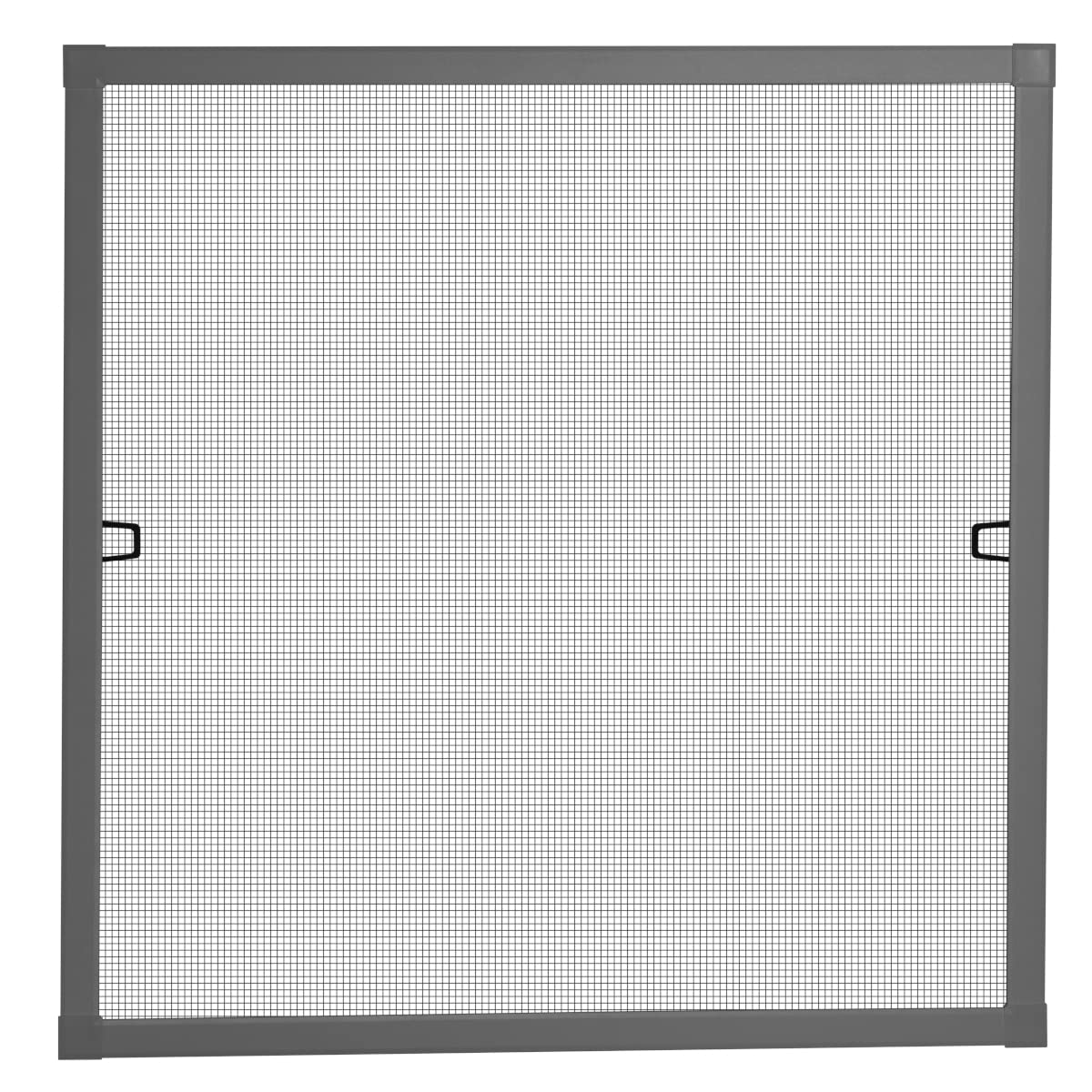 Schellenberg 70031 Insect Screen Window Fly Screen with Frame 100 x 120 cm in Anthrazit, 1 Piece