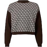 Guess Womens Eco Long Sleeve Aubrey 4g Sweater
