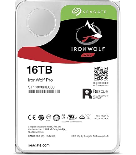 Amazon.com: Seagate IronWolf Pro 14 TB NAS RAID Internal Hard