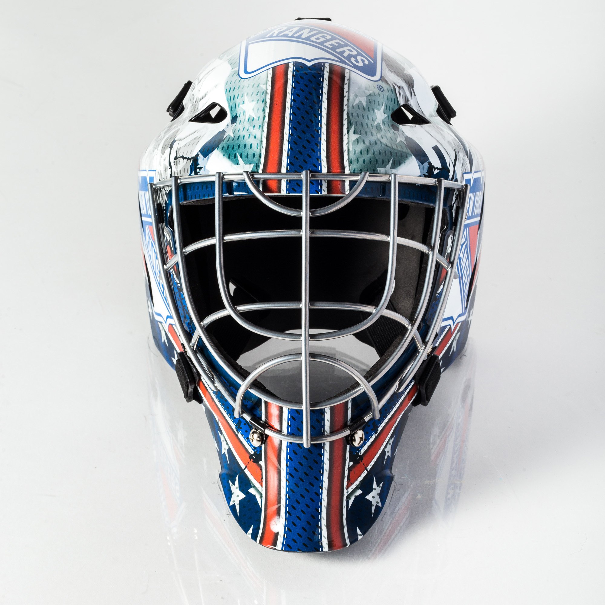 Franklin Sports New York Rangers NHL Hockey Goalie Face Mask Goalie