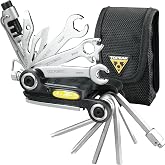 Topeak Alien II 31-Function Folding Bike Multi-Tool, Compact Two-Piece Design with Chain Tool, Tire Levers, Bottle Opener, Carry Bag, Chrome Vanadium Construction