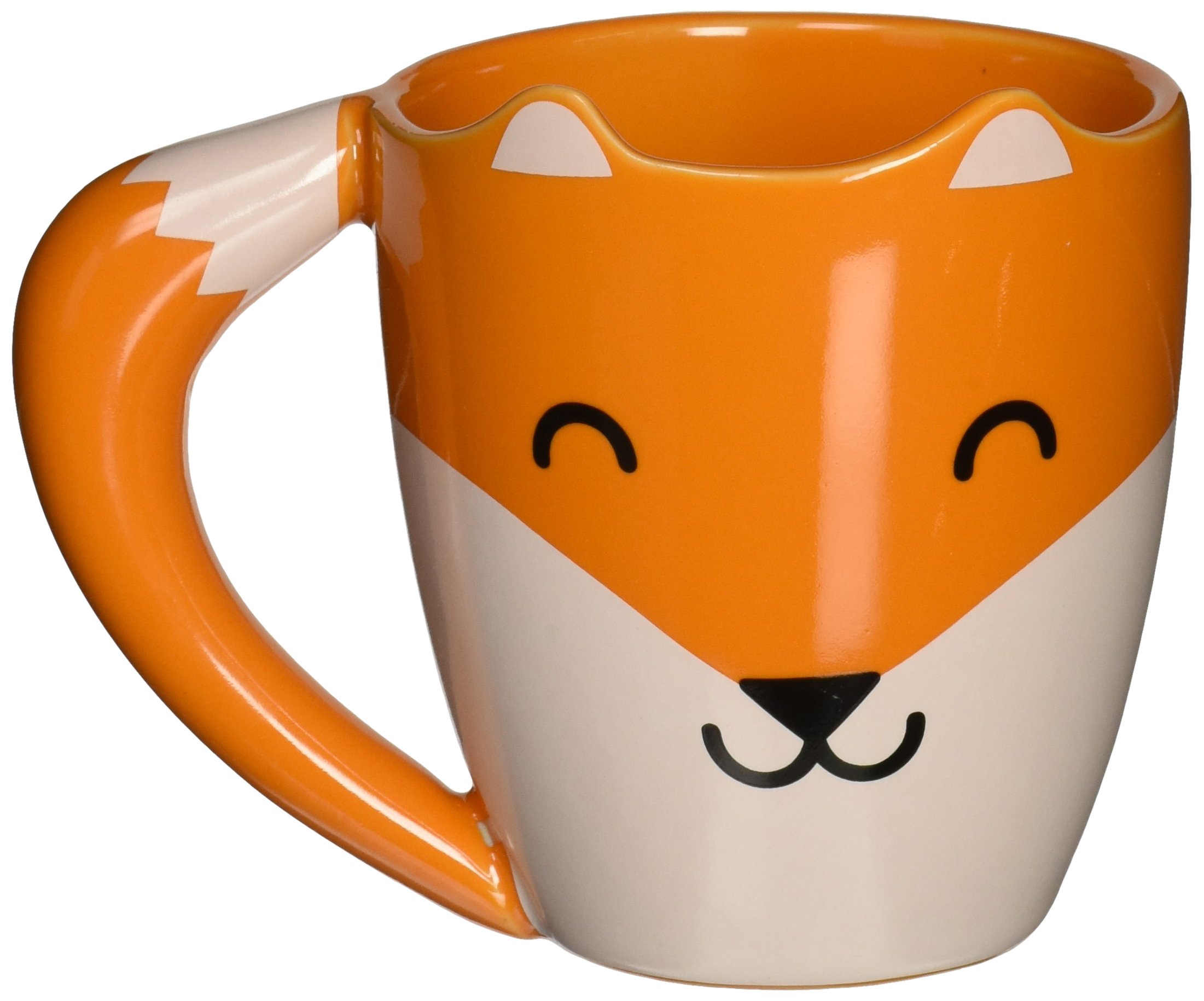 Thumbs Up Foxmug Ceramic Fox Shaped Mug Orange 15 81s7ftF7u2L