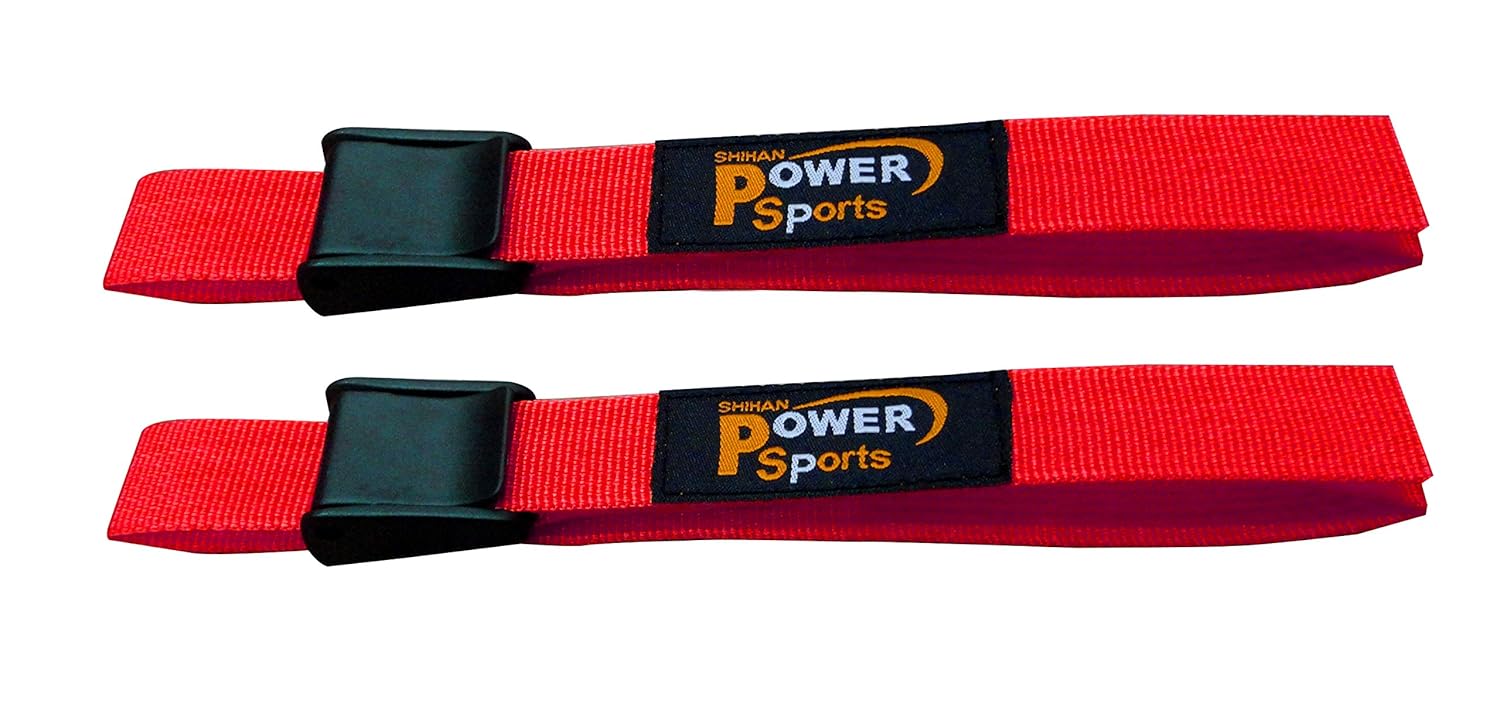 Shihan PowerSports Red Bicep Strap Max Bicep Training Bands Help You