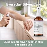 Nature's Greatest Secret Colloidal Silver Spray 100ml 20ppm UK Made view 4