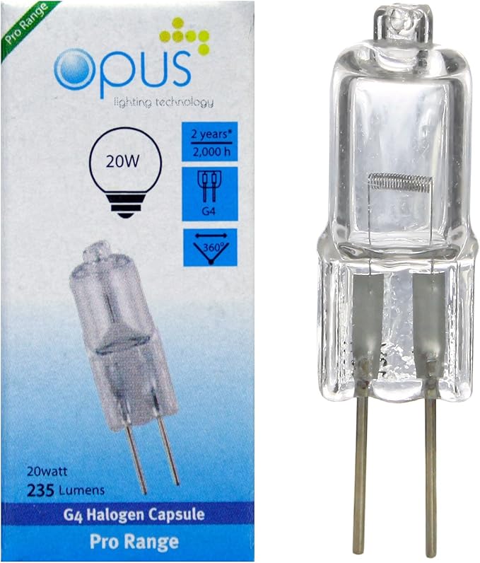 Lot de 6 ampoules Halogènes G4 12v 20w Amazon.fr Luminaires et Eclairage