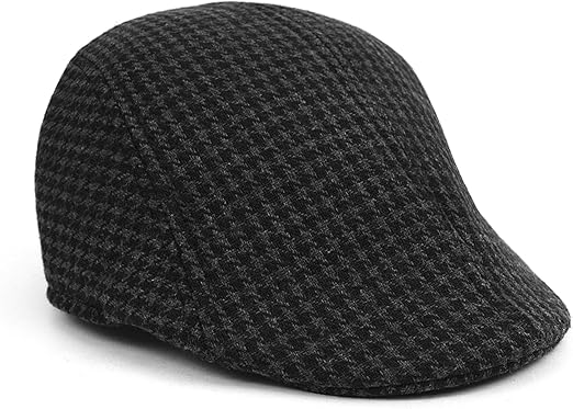 houndstooth ivy cap