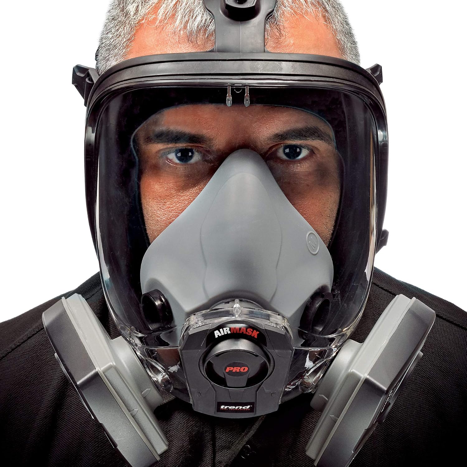 Trend AirMask Pro Class 2 Full Face Respiratory Mask, High Impact Visor, P3 High Efficiency, Small, AIR/M/FF/S - Image 5