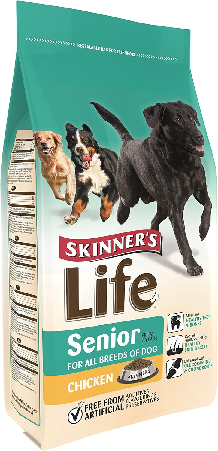 skinners senior dog food