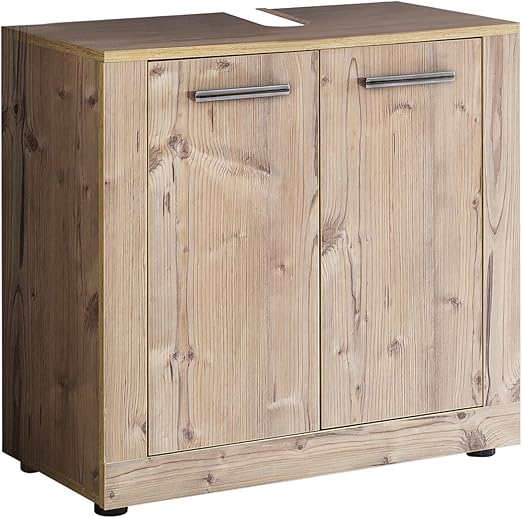 Trendteam Badezimmer Hangeschrank Wandschrank Tirol 40 X 64 X 24 Cm In Bramberg Fichte Dekor Melamin Mit Viel Stauraum