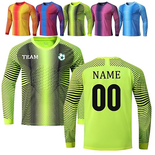 Kids Goalie Shirt Custom Goalie Jersey Personalized Soccer