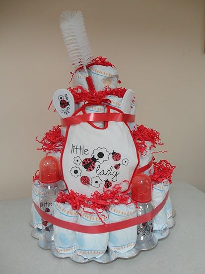large diaper cake
