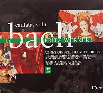Amazon フリッツ ヴェルナーの芸術1 バッハ カンタータ選集1 ヴェルナー フリッツ ライヒェルト インゲボルク 飯山恵巳子 ザイラー フリーデリーケ ヘルマン クラウディア フリーゼンハウゼン マリア クレブス ヘルムート ギーベル アグネス マク