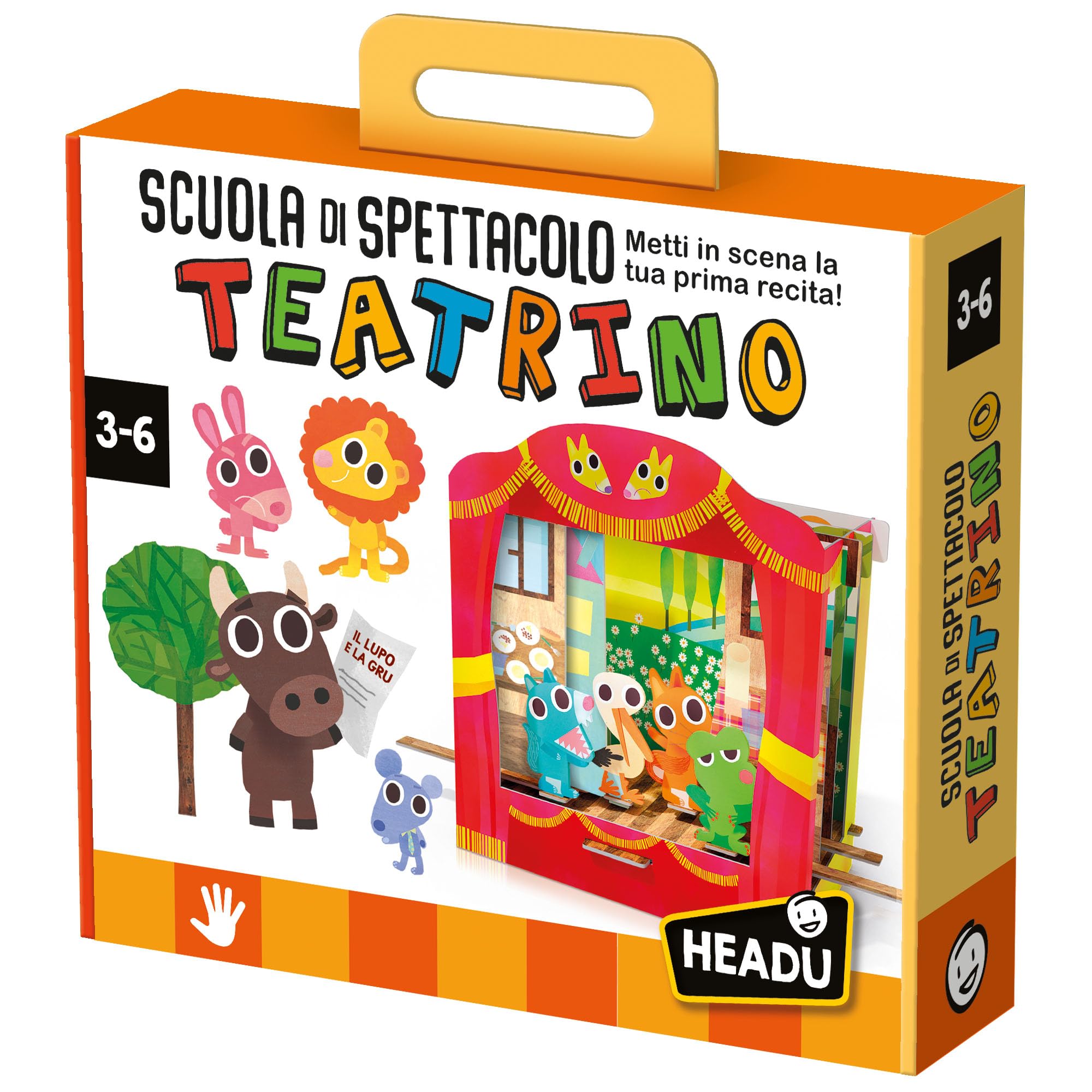 Headu - Entertainment School with Il Teatrino, Multicoloured, 8.05959E+12