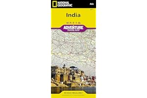 India Map (National Geographic Adventure Map, 3011)