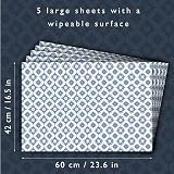 The Master Herbalist Moroccan Mosaic Drawer Liners, Unscented, 5 Sheets view 5