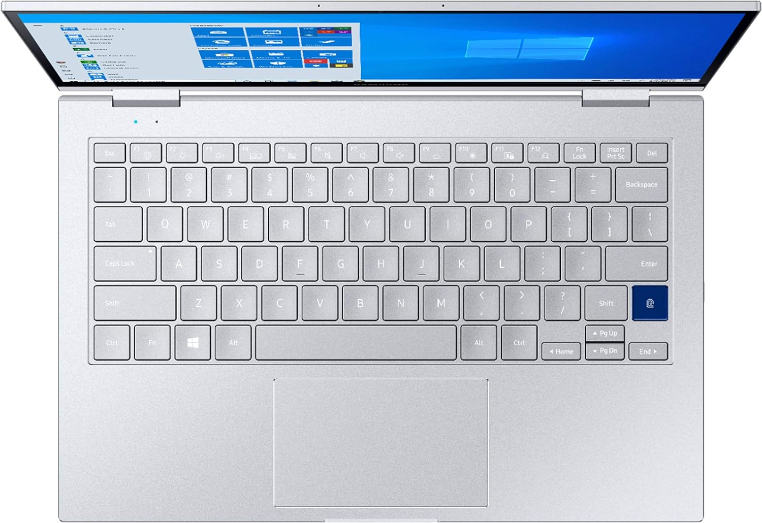 Samsung - Galaxy Book Flex Alpha 2-in-1 13.3" QLED Touch-Screen Laptop - Intel Core i5 - 8GB Memory - 256GB SSD - Royal Silver - NP730QCJ-K01US: Computers & Accessories