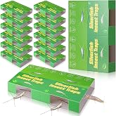 24 Traps Silverfish Trap, 12 Sheets Silverfish Killer Indoor, Non-Toxic Insect Trap with Dual-Color &amp; Pattern Lure for Crawling Insect, Safe for Kids &amp; Pet,Use as 24 Small or 12 Large Detachable Traps